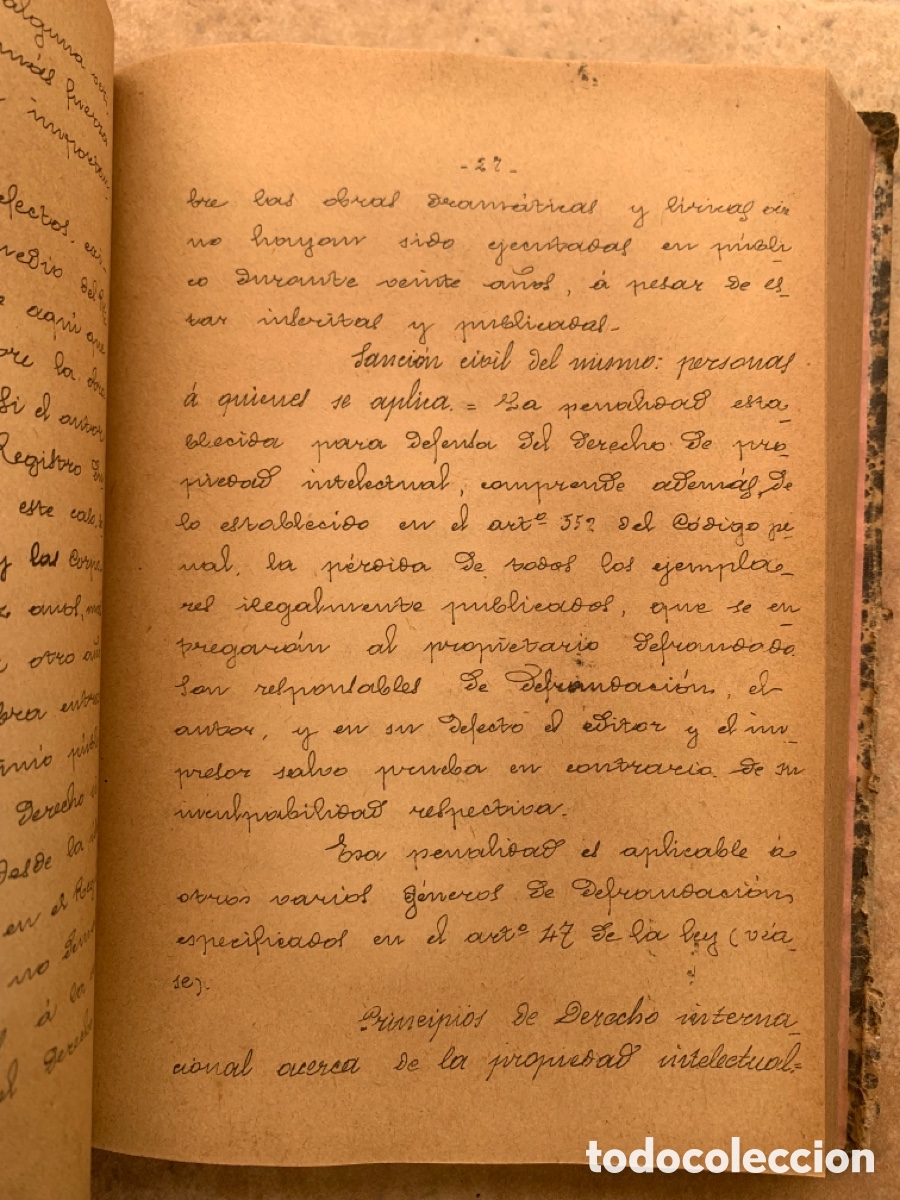 Libros: Libro antiguo Derecho Civil. - Foto 2