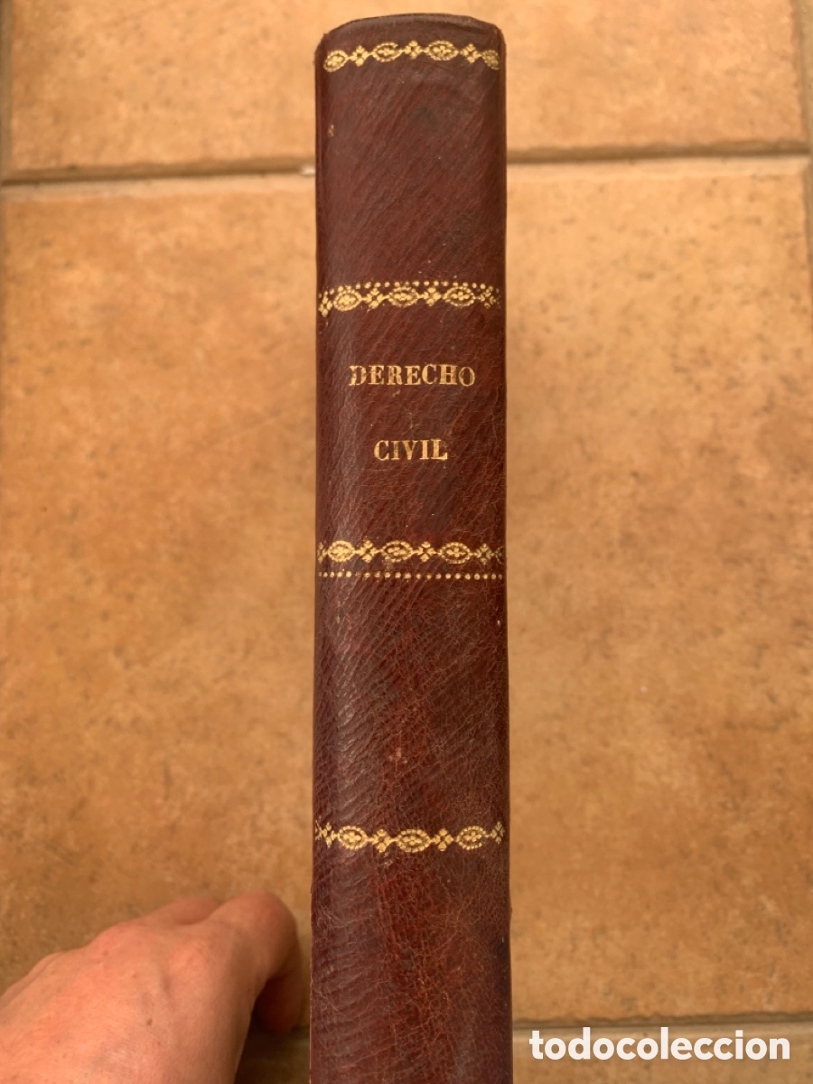 Libros: Libro antiguo Derecho Civil. - Foto 3
