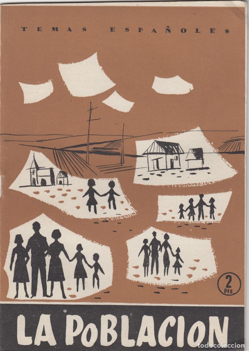 Libros: LA POBLACI&Oacute;N. TEMAS ESPA&Ntilde;OLES- ACD - Foto 1