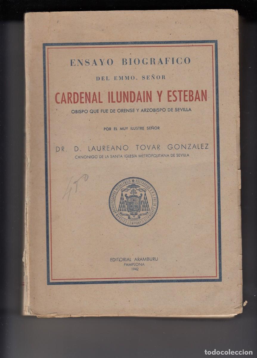 Libros: CARDENAL ILUNDAIN Y ESTEBAN - ACD - Foto 1