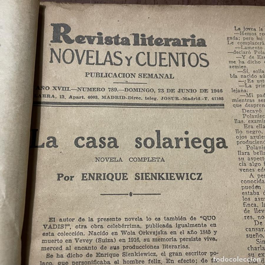 Libros: La casa solariega - Enrique Sienkiewicz - Foto 2