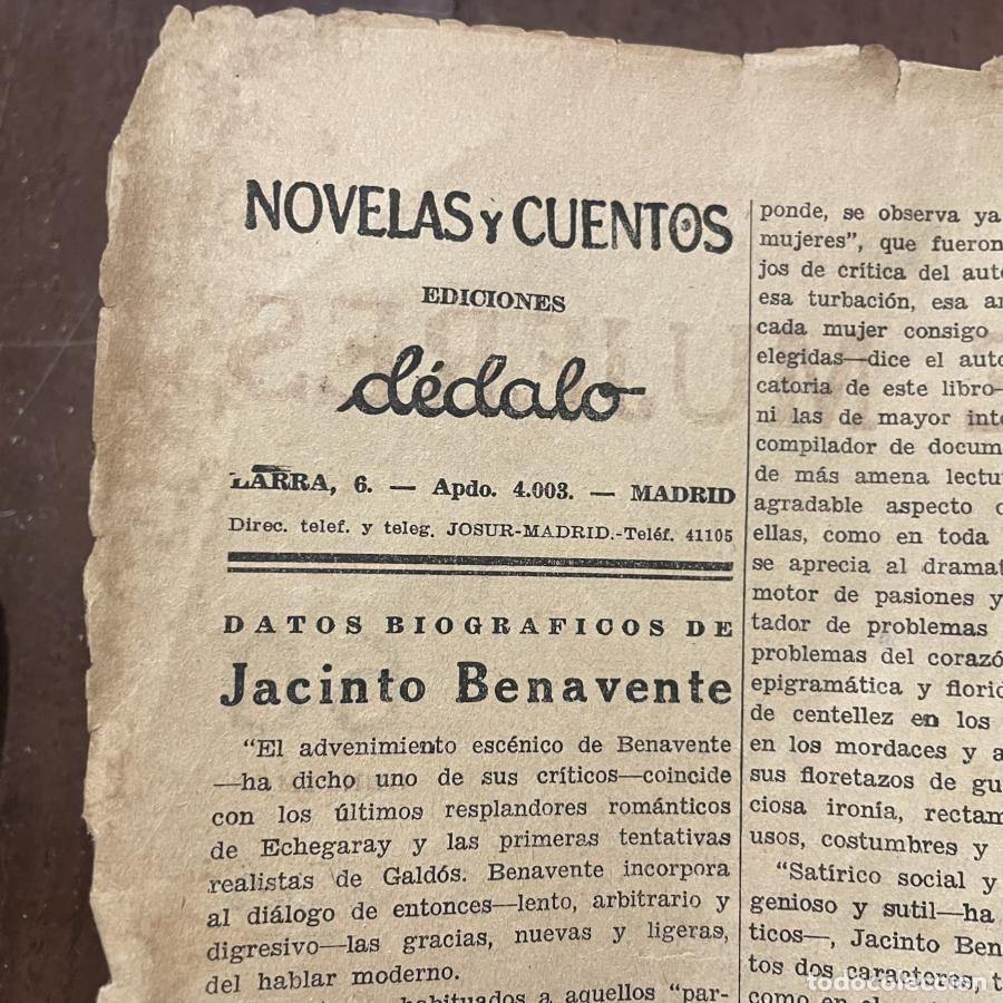 Libros: Cartas de mujeres - Jacinto Benavente - Foto 2