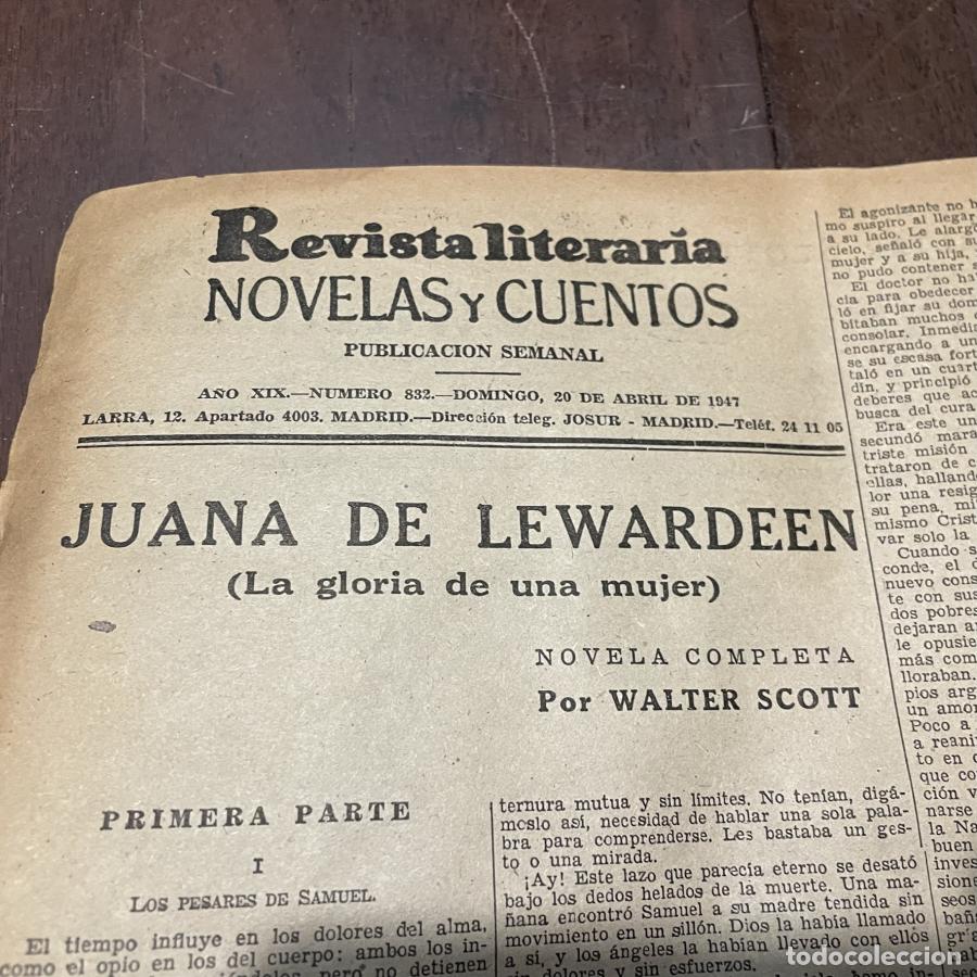 Libros: Juana de Lewardeen - Walter Scott - Foto 2