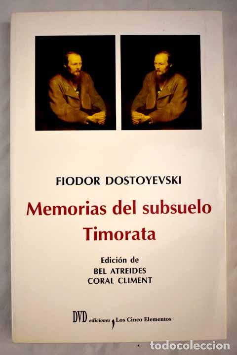 Libros: Memorias del subsuelo; Timorata.- Dostoyevski, Fedor - Foto 1