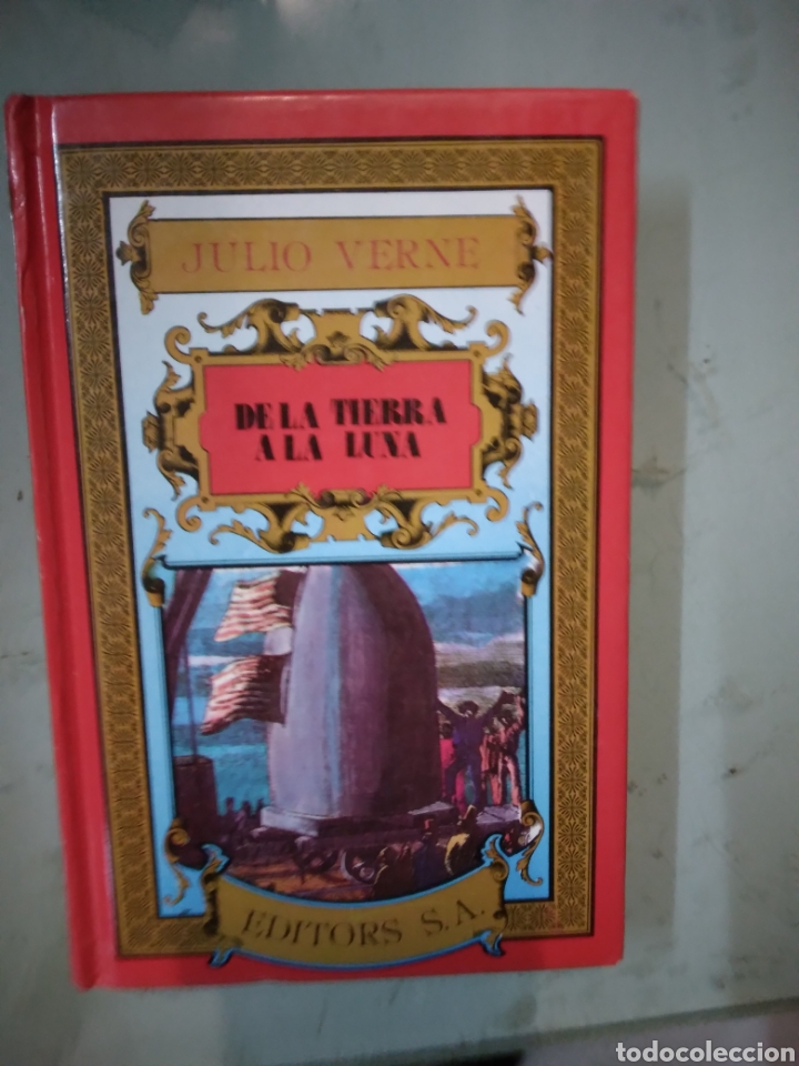 Libros: Julio Verne, De la tierra a la luna,Editors - Foto 1