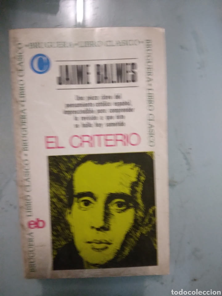 Libros: Jaime Balmes, El criterio - Foto 1