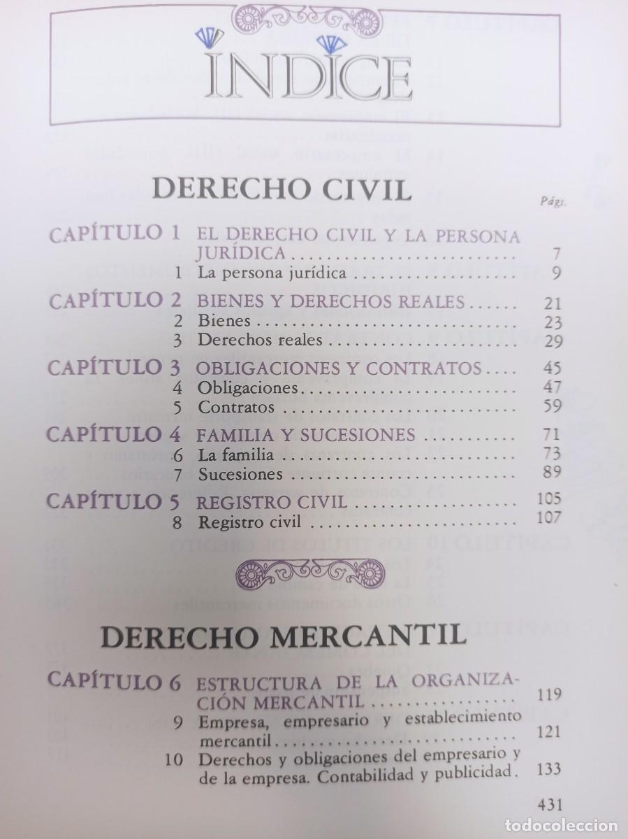 Libros: DERECHO CIVIL EDITORIAL EDITEX FORMACION PROFESIONAL - Foto 3