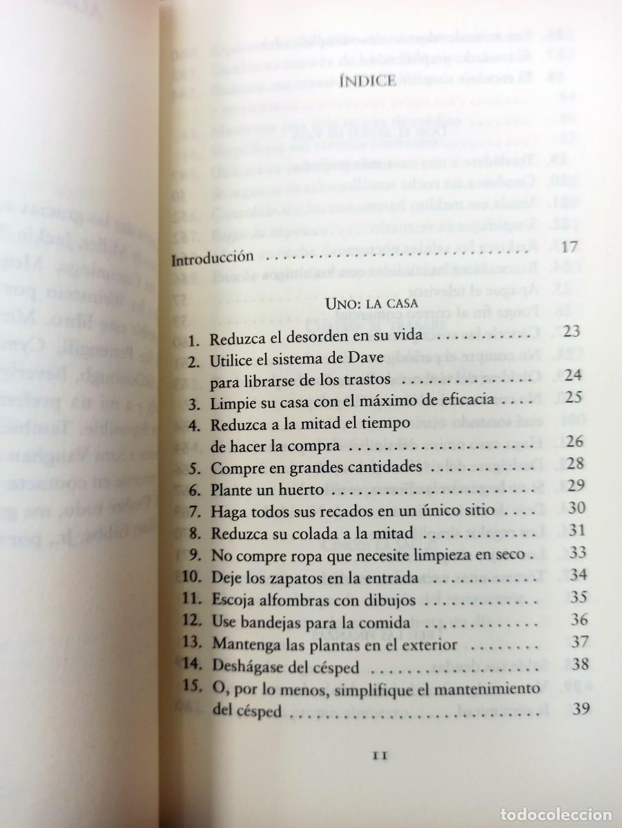 Libros: SIMPLIFICA TU VIDA ELAINE ST. JAMES - Foto 3