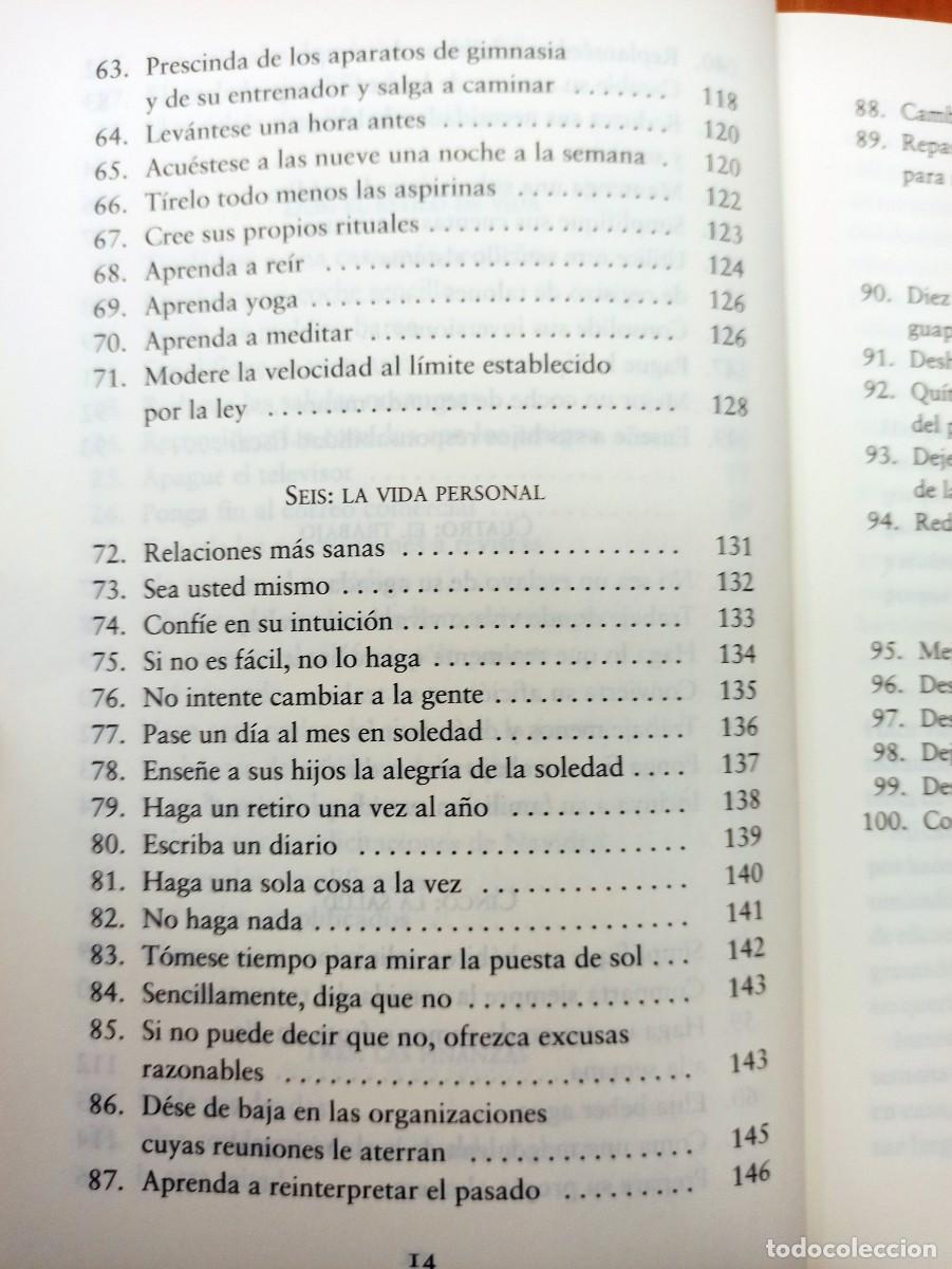 Libros: SIMPLIFICA TU VIDA ELAINE ST. JAMES - Foto 6