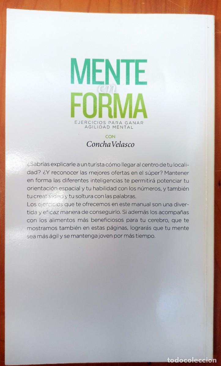 Libros: MENTE EN FORMA CONCHA VELASCO - Foto 5