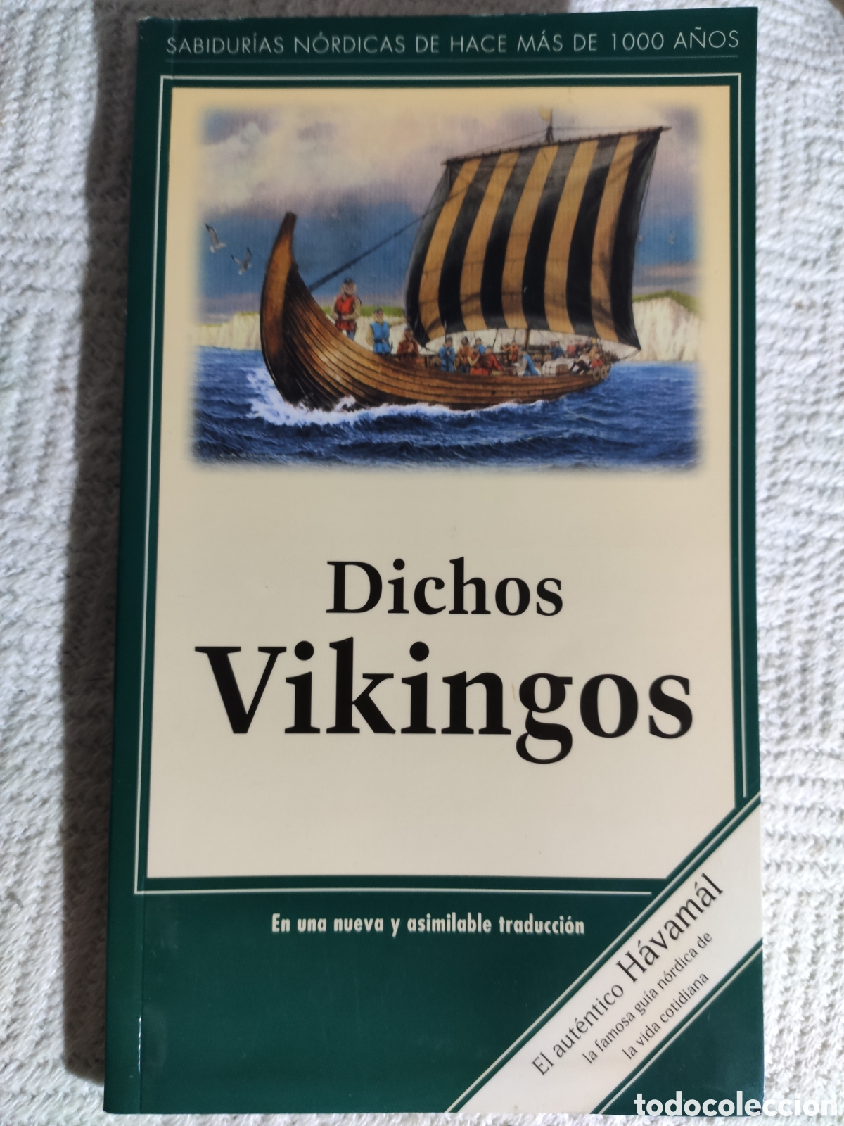 Libros: DICHOS VIKINGOS. H&Aacute;VAM&Aacute;L. - Foto 1