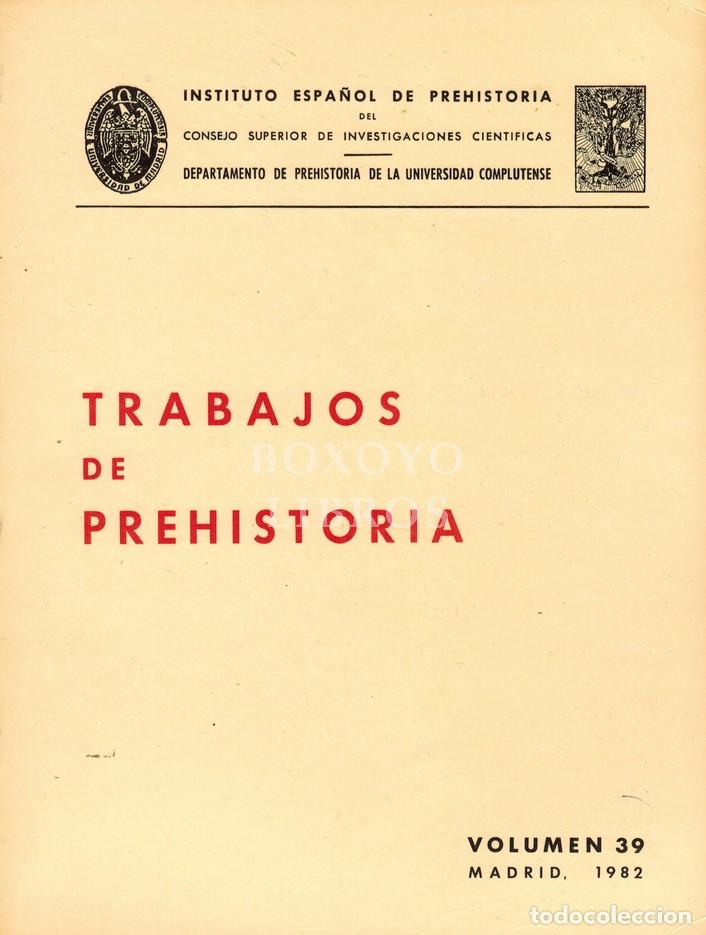 Libros: Trabajos de Prehistoria 39 - Foto 1