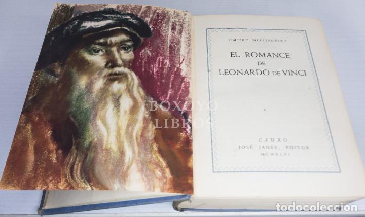 Libros: MEREJKOVSKY, Dmitry. El romance de Leonardo de Vinci - Foto 2