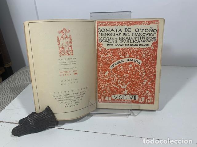 Libros: SONATA DE OTO&Ntilde;O RAMON DEL VALLE INCLAN 1942 - Foto 2