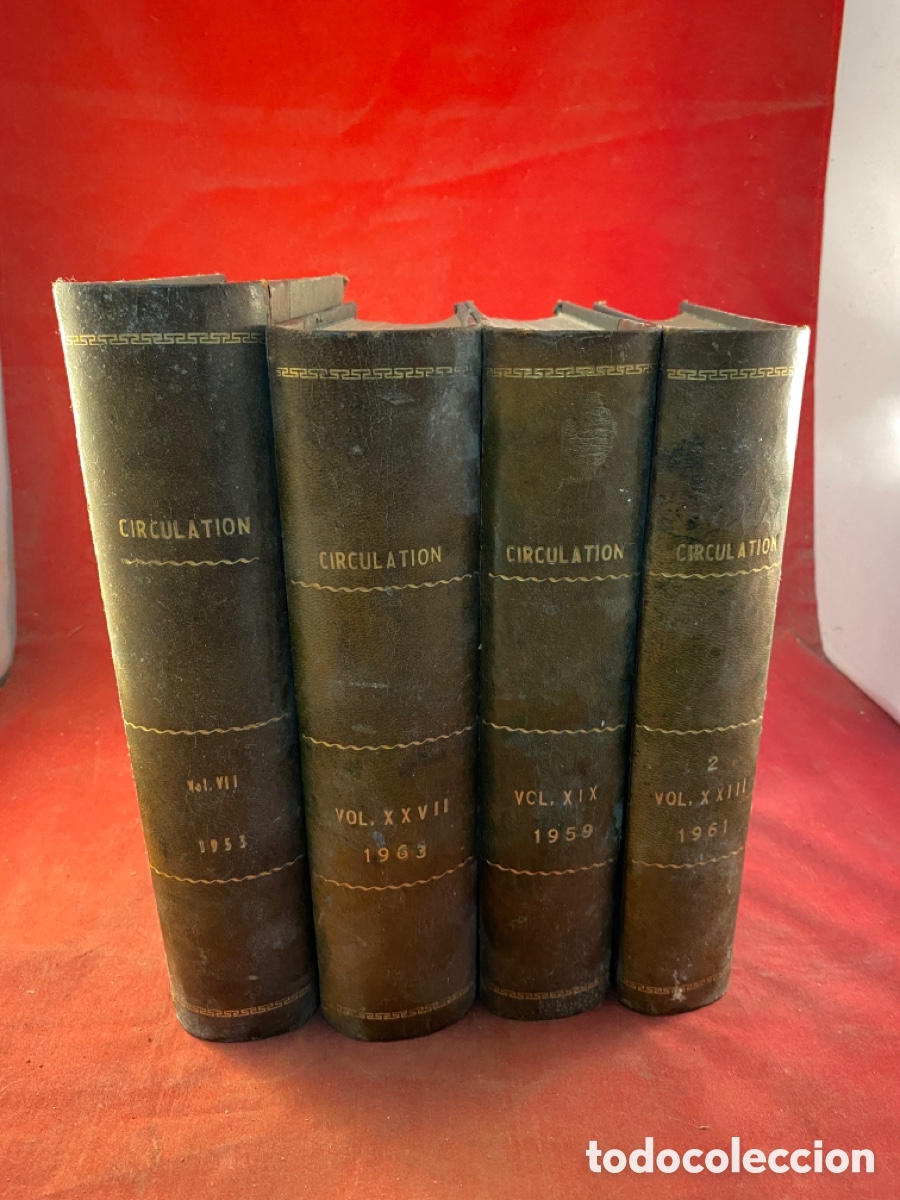 Libros: CIRCULATION. 4 tomos - Foto 1
