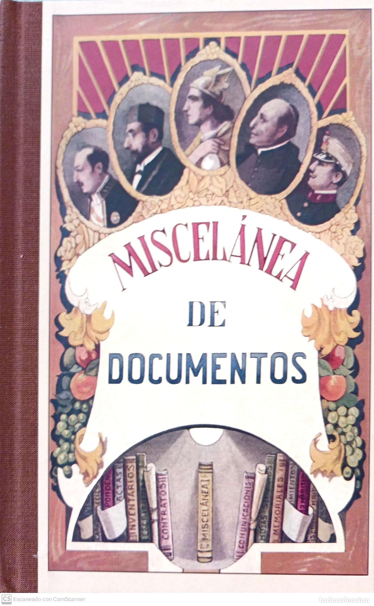 Libros: Miscel&aacute;nea general de documentos - Paluzie y Cantalozella, Esteban - Foto 1