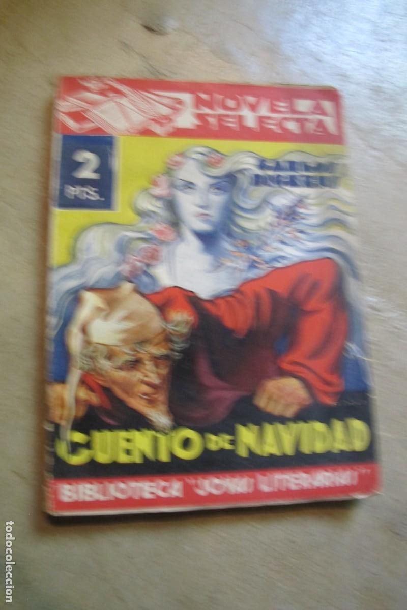 Libros: CUENTO DE NAVIDAD. CARLOS DICKENS. NOVELA SELECTA. BIBLIOTECA JOYAS LITERARIAS - Foto 1