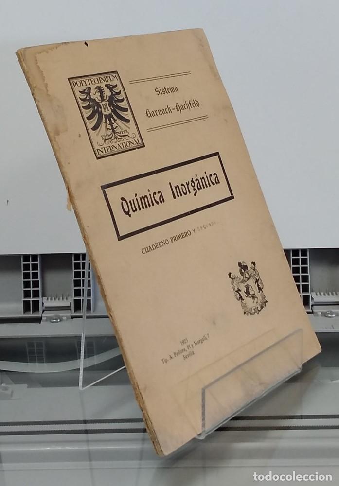Livres: Qu&iacute;mica inorg&aacute;nica, cuaderno primero