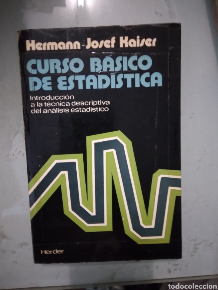 Libros: Curso B&aacute;sico de estad&iacute;stica, Hermann - Foto 1