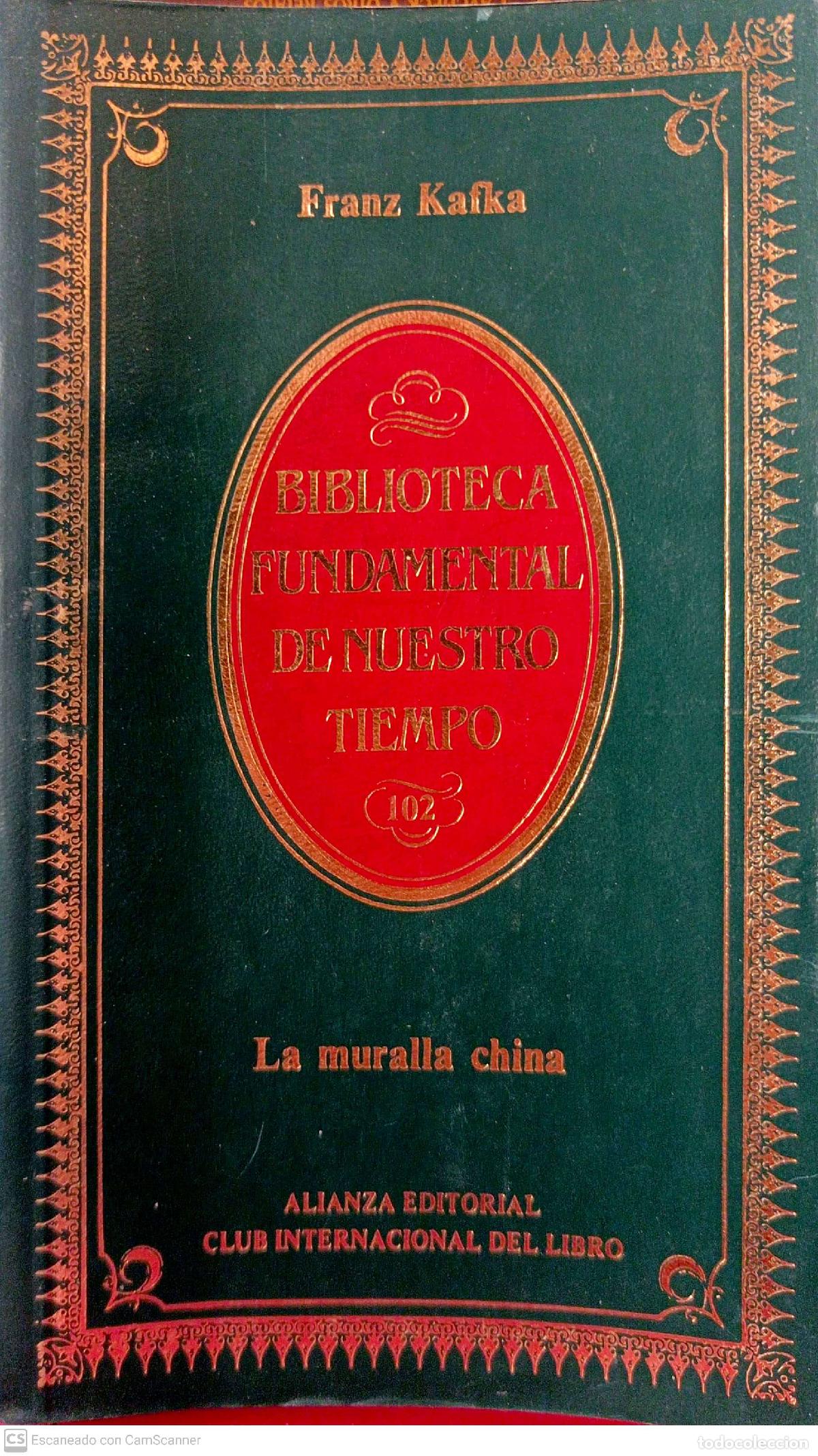 Libros: La muralla china - Franz Kaka - Foto 1