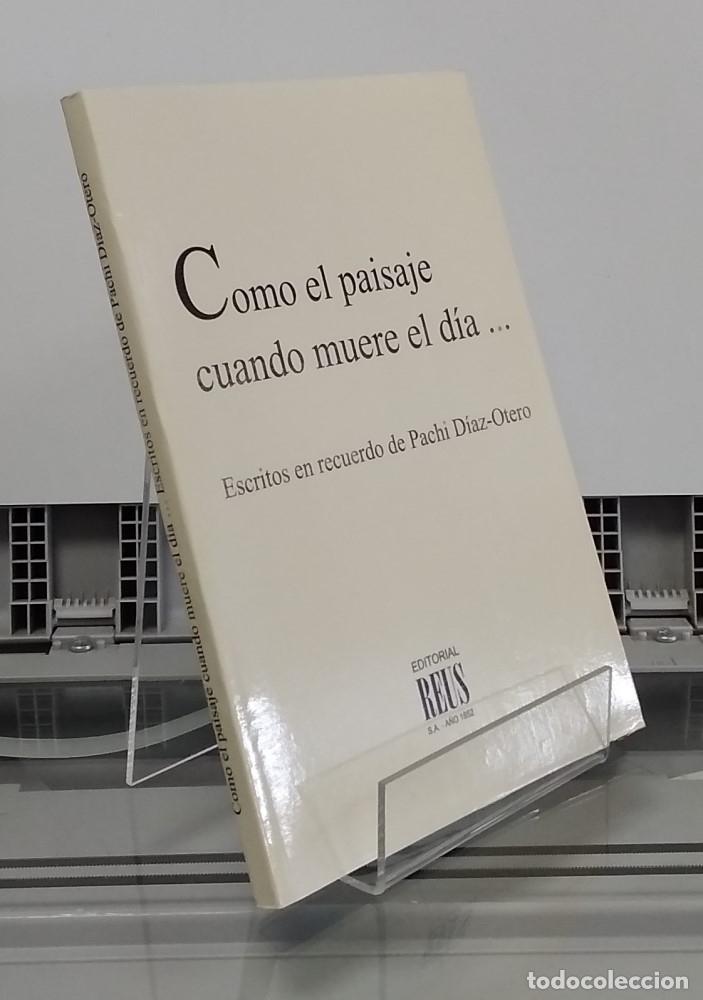 B&uuml;cher: Como el paisaje cuando muere el d&iacute;a... Escritos en recuerdo de Pachi D&iacute;az-Otero - vvaa