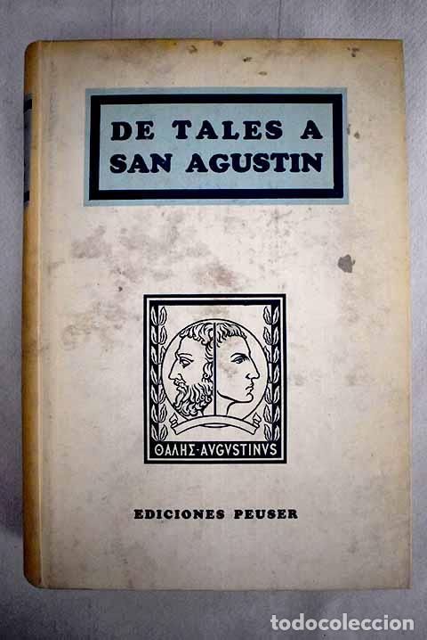 Libros: De Tales a San Agust&iacute;n.- Smith, T. V. - Foto 1