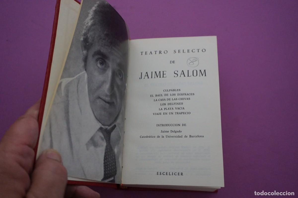Libros: AMF-14C/ TEATRO SELECTO - JAIME SALOM / ESCELICER - Foto 2