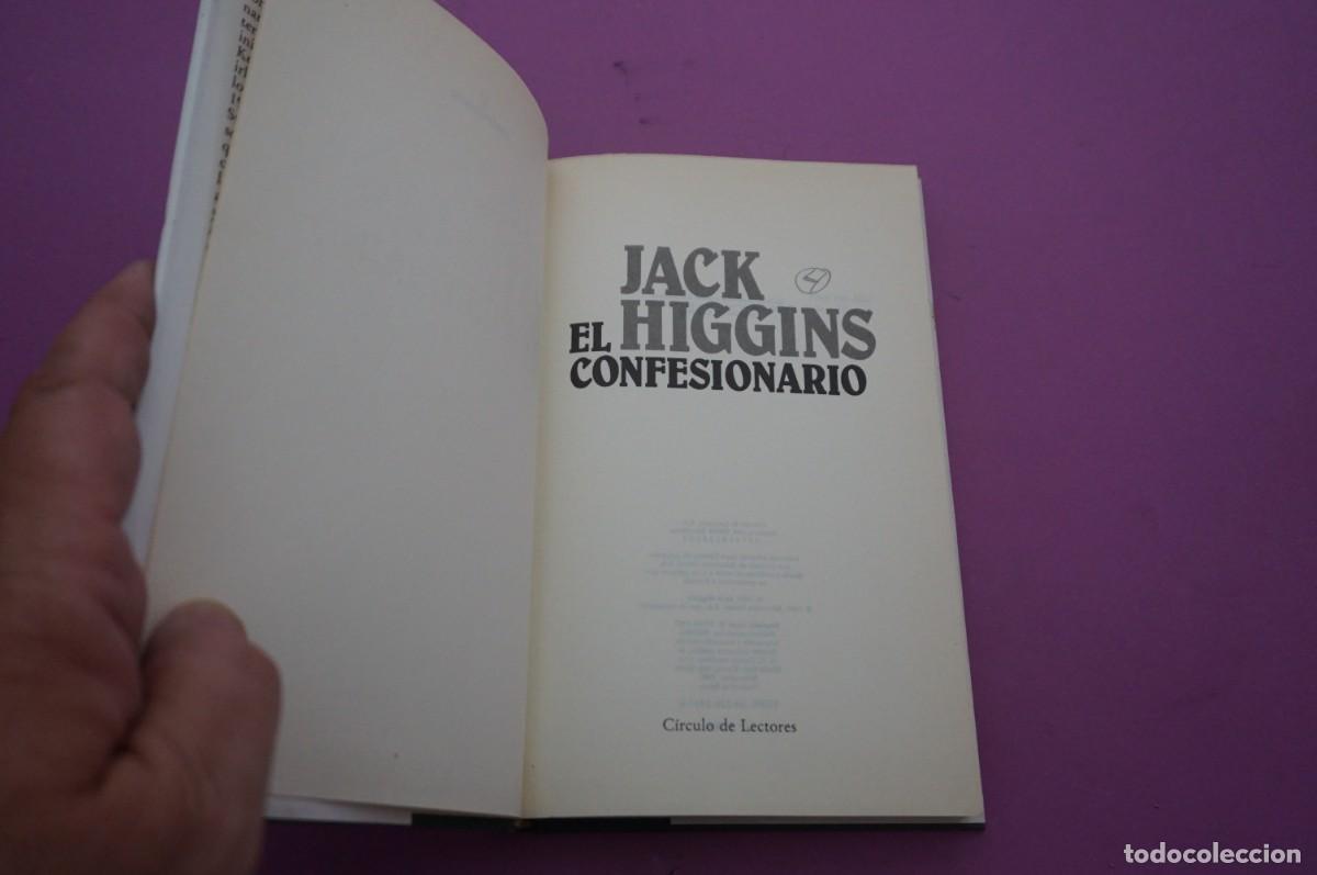 Libros: AMF-14C/ EL CONFESIONARIO - JACK HIGGINS / CIRCULO DE LECTORES - Foto 2