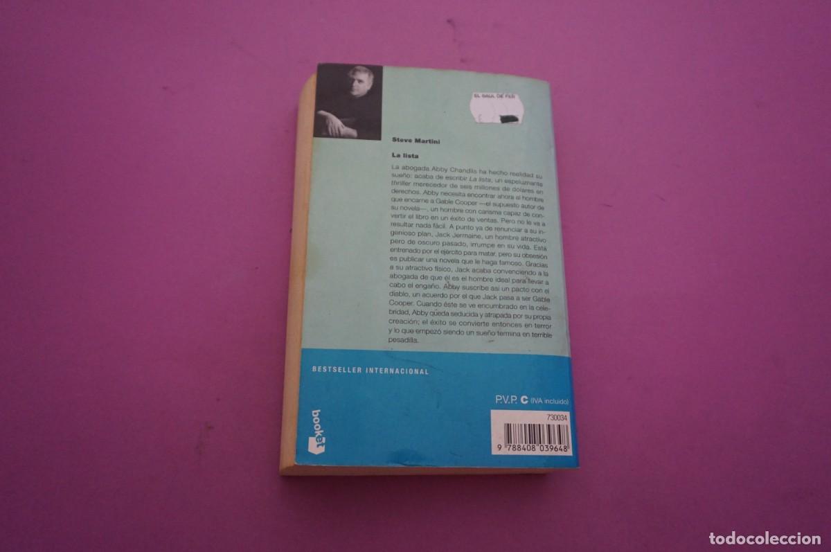 Libros: AMF-14C/ LA LISTA - STEVE MARTINI / PLANETA - Foto 5
