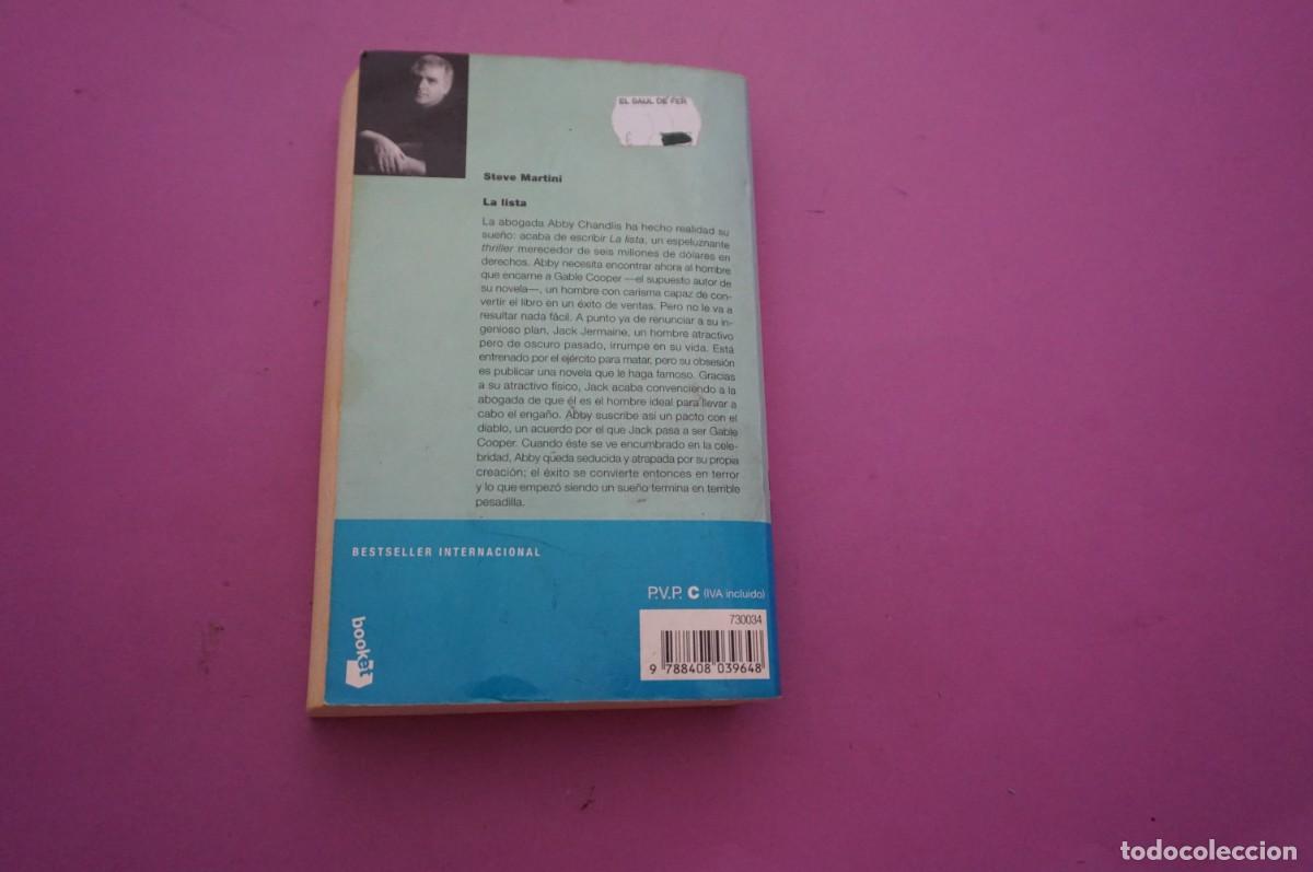 Libros: AMF-14C/ LA LISTA - STEVE MARTINI / PLANETA - Foto 6