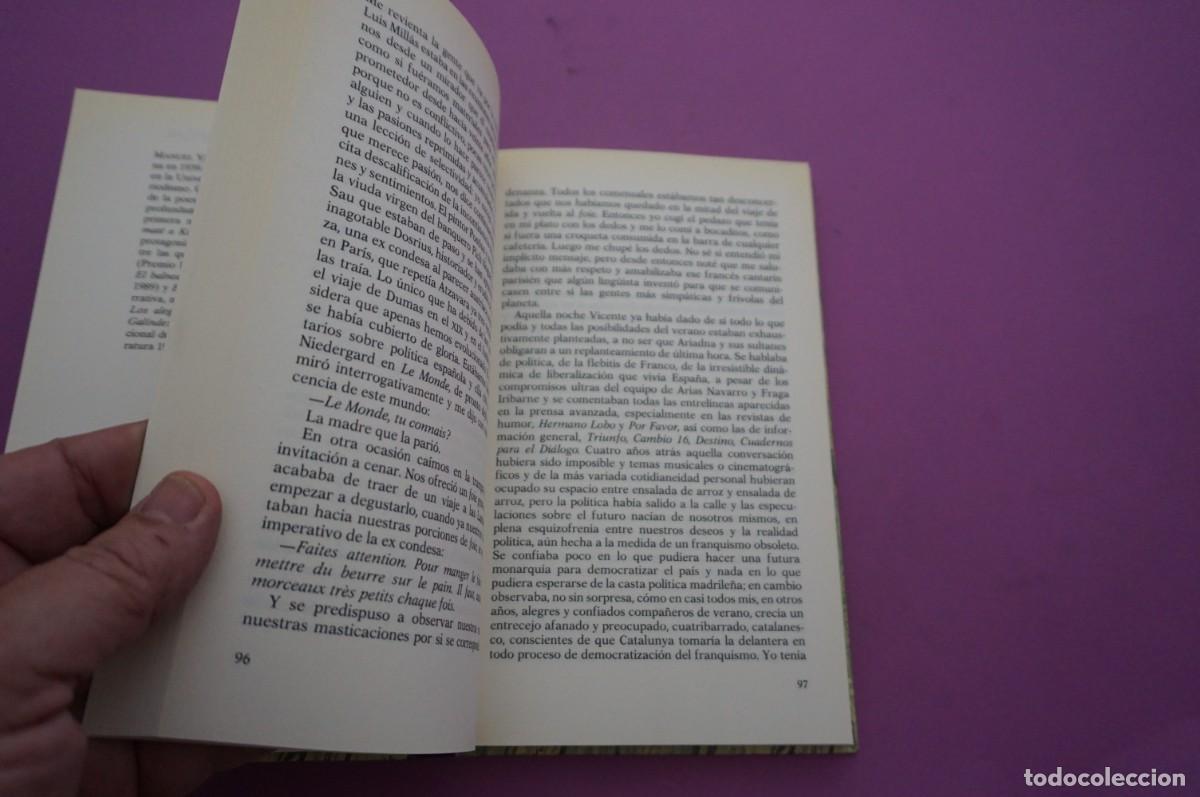Libros: AMF-14E/ LOS ALEGRES MUCHACHOS DE ATZAVARA - MANUEL VAZQUEZ MONTALBAN / RBA - Foto 3