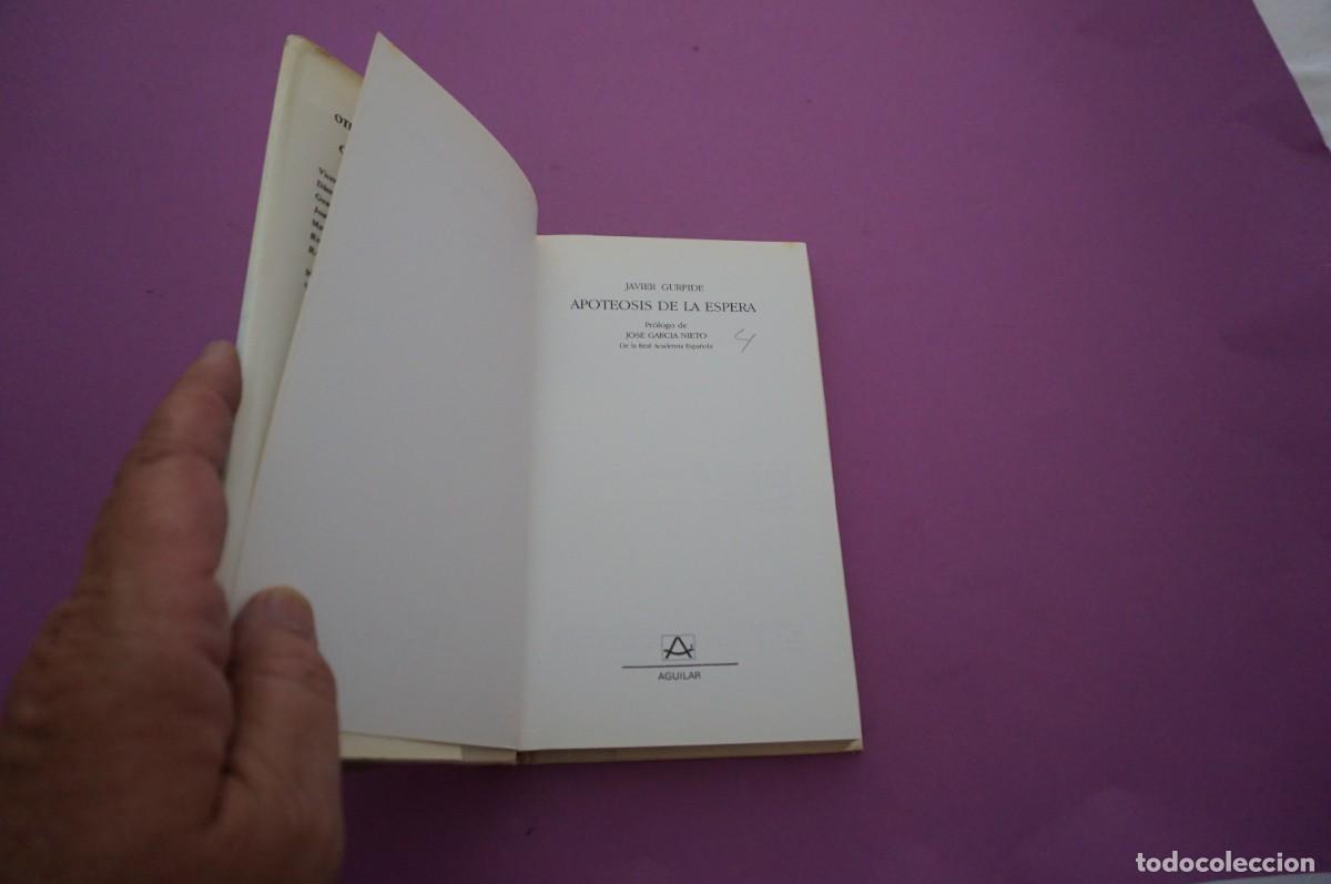 Libros: AMF-14D/ APOTEOSIS DE LA ESPERA - JAVIER GURPIDE / AGUILAR - Foto 2