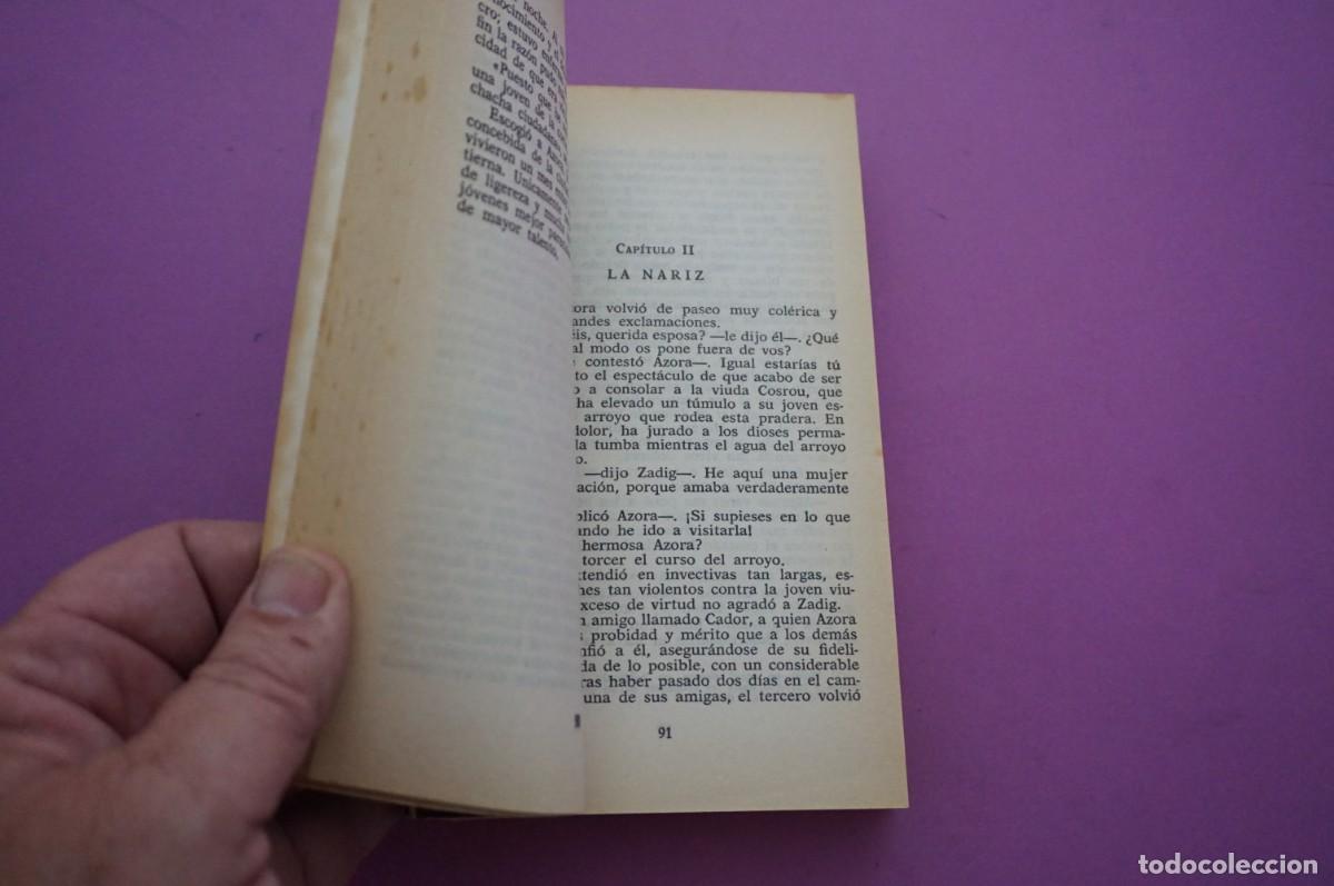 Libros: AMF-14D/ CUENTOS ESCOGIDOS - VOLTAIRE / BRUGUERA - Foto 4
