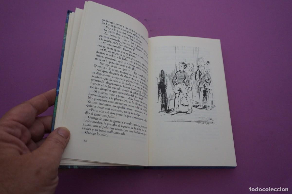 Libros: AMF-14E/ LOS CINCO Y EL TESORO DE LA ISLA - ENID BLYTON / CIRCULO DE LECTORES - Foto 2