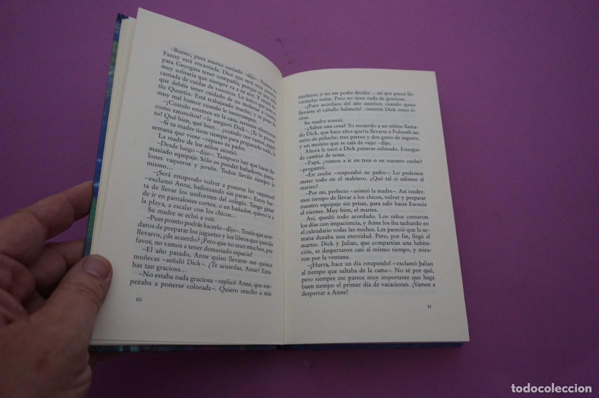 Libros: AMF-14E/ LOS CINCO Y EL TESORO DE LA ISLA - ENID BLYTON / CIRCULO DE LECTORES - Foto 3