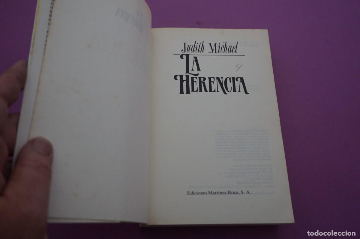 Libros: AMF-16C/ LA HERENCIA - JUDITH MICHAEL / EDICIONES MARTINEZ ROCA - Foto 2