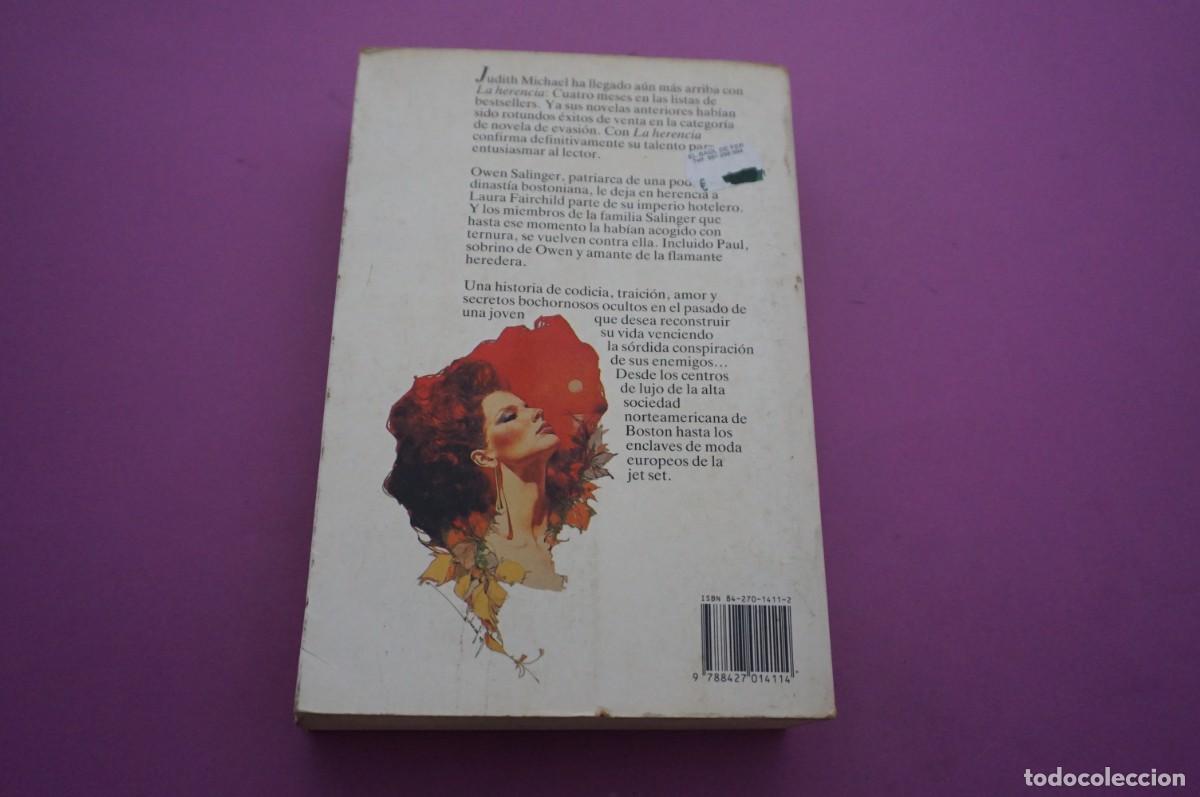 Libros: AMF-16C/ LA HERENCIA - JUDITH MICHAEL / EDICIONES MARTINEZ ROCA - Foto 5