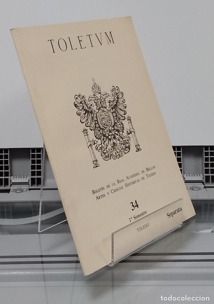 Libros: Toletum 34, 1&ordm; semestre, separata del bolet&iacute;n - Foto 1