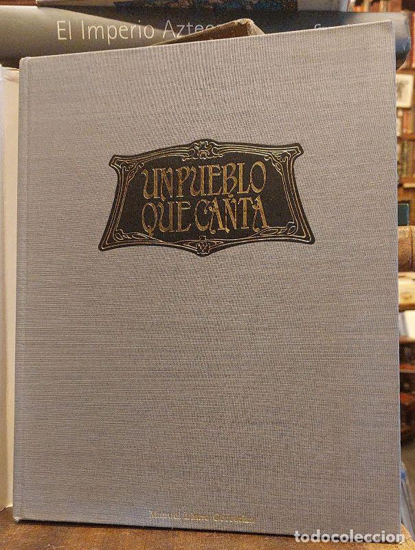 Libros: UN PUEBLO QUE CANTA. - LLANO GOROSTIZA, M. - Foto 2