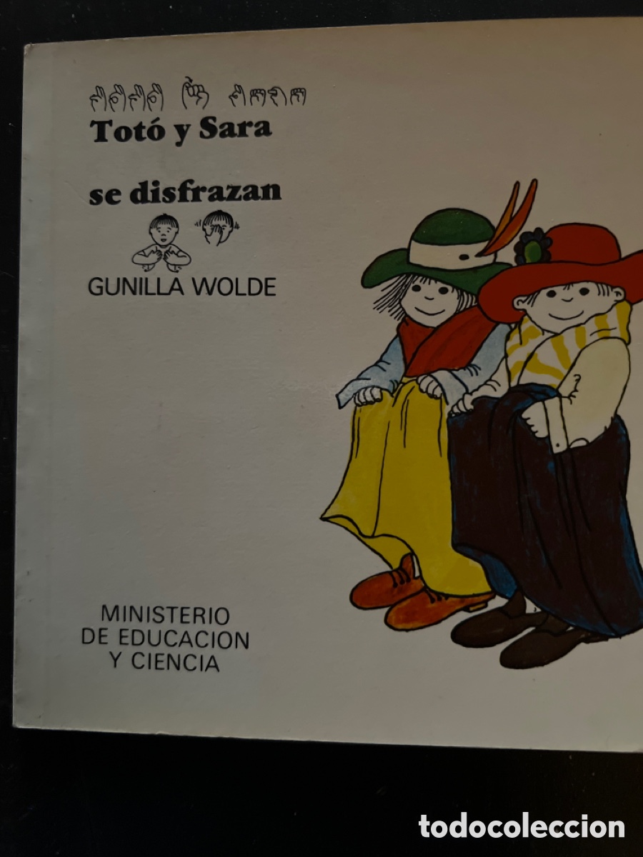 Libros: Roto y Sara se disfrazan. Gunilla Wolde - Foto 1
