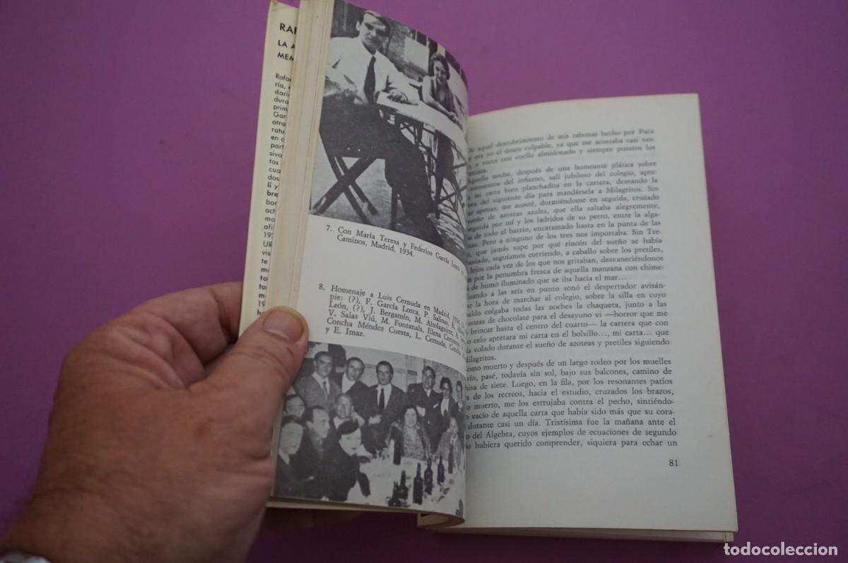 Libros: AMF-16B/ LA ARBOLEDA PERDIDA - RAFAEL ALBERTI / SEIX BARRAL - Foto 4