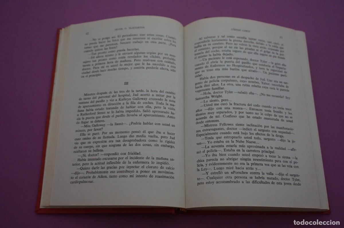 Libros: AMF-16B/ CODIGO CINCO - FRANK G. SLAUGHTER / LUIS DE CARALT EDITOR - Foto 3