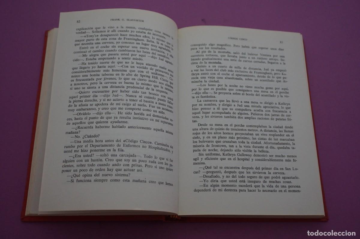 Libros: AMF-16B/ CODIGO CINCO - FRANK G. SLAUGHTER / LUIS DE CARALT EDITOR - Foto 4