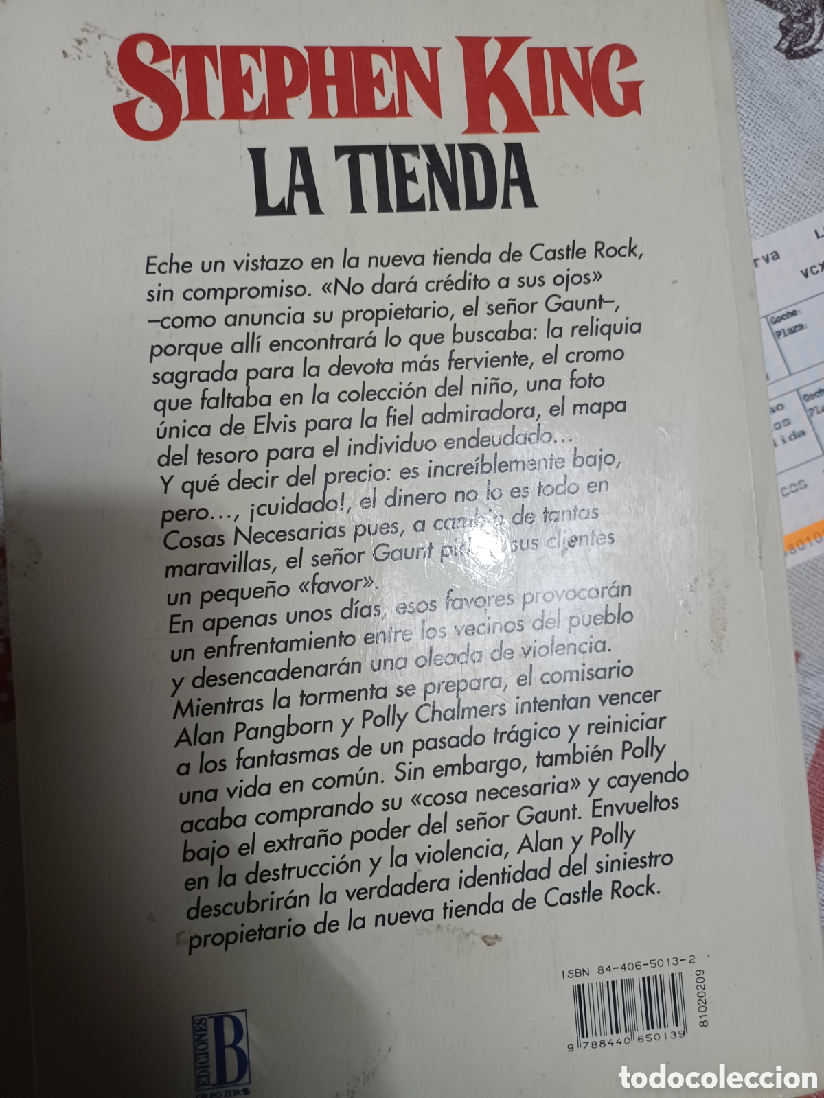 Libros: Barybook C22 . La tienda Stephen King Ediciones B - Foto 2
