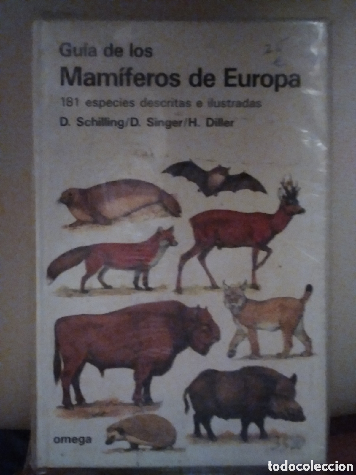 Libros: Gu&iacute;a mam&iacute;feros de Europa editorial Omega - Foto 1