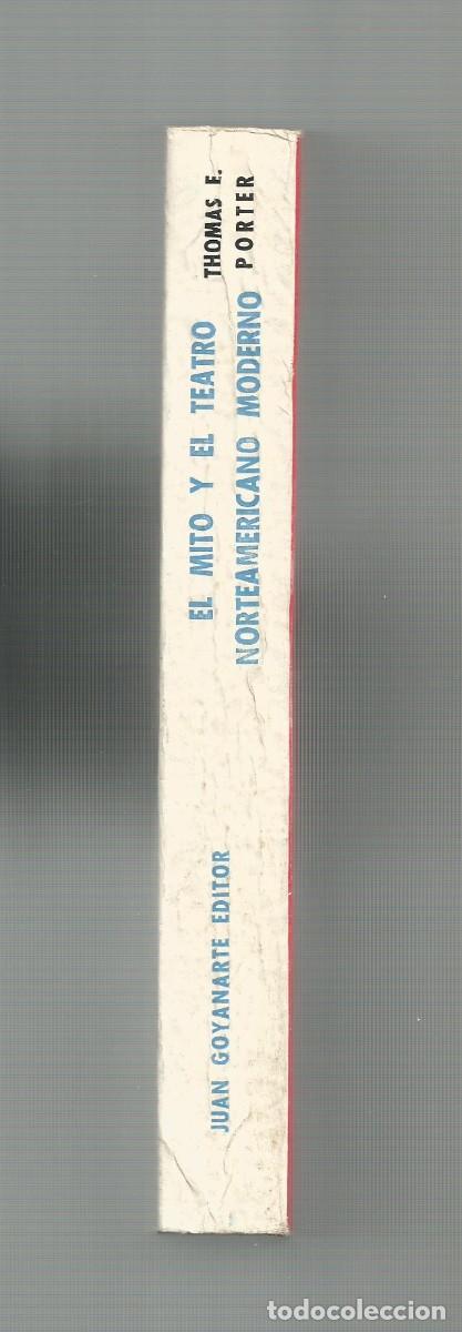 Libros: El mito y el teatro norteamericano moderno. - PORTER, Thomas E.: - Foto 2