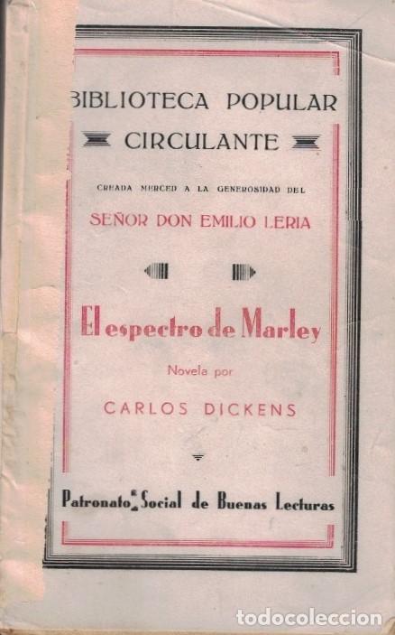Libros: EL ESPECTRO DE MARLEY. - Dickens. Carlos, - Foto 1