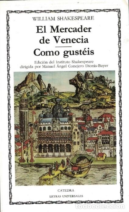 Libros: EL MERCADER DE VENECIA * COMO GUST&Eacute;IS. - Shakespeare. William, - Foto 1