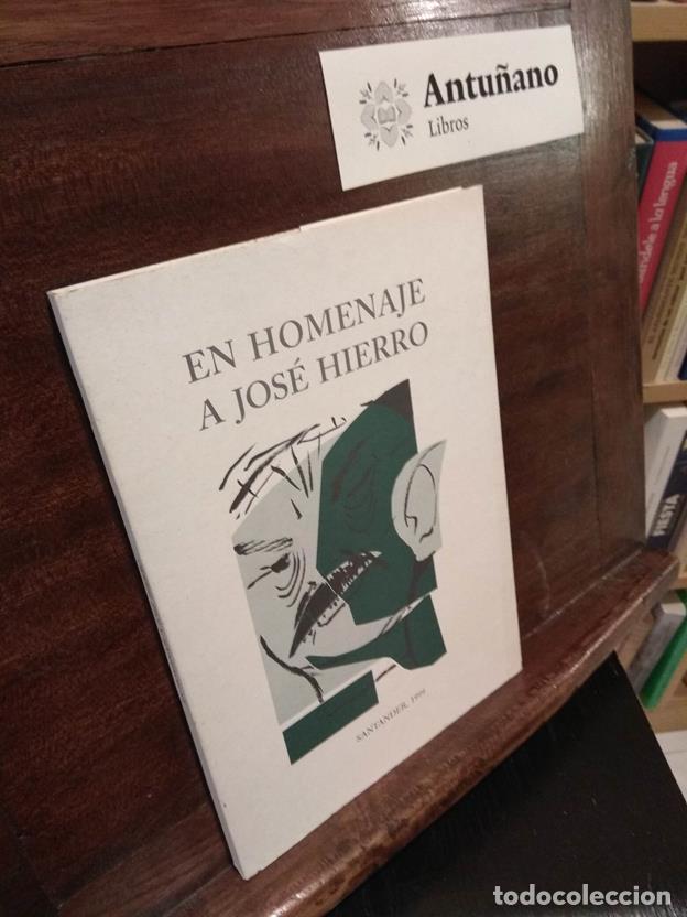Libros: En homenaje a Jos&eacute; Hierro - Foto 1