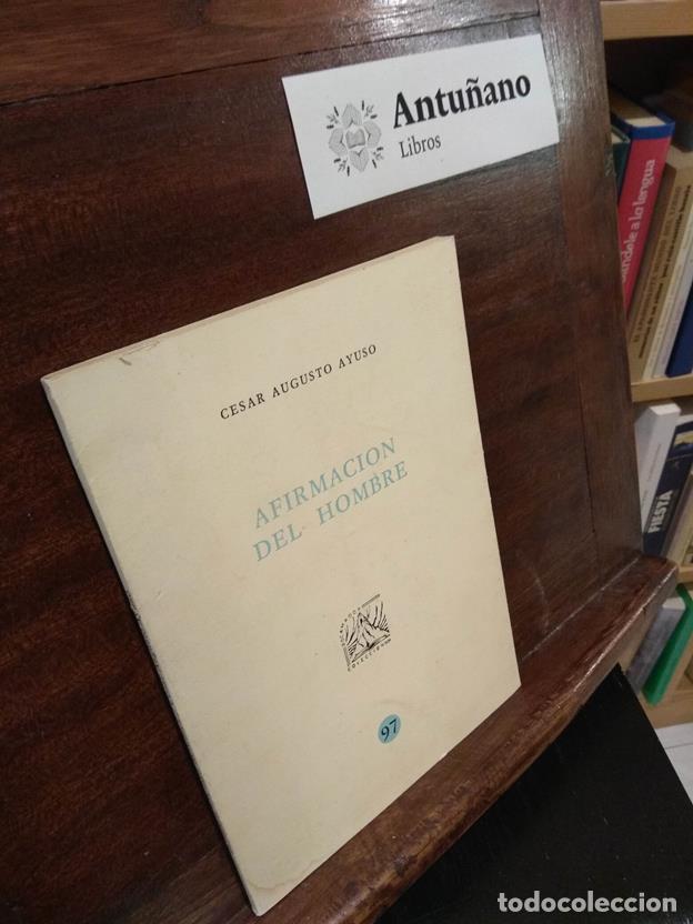 Libros: Afirmaci&oacute;n del hombre - Foto 1